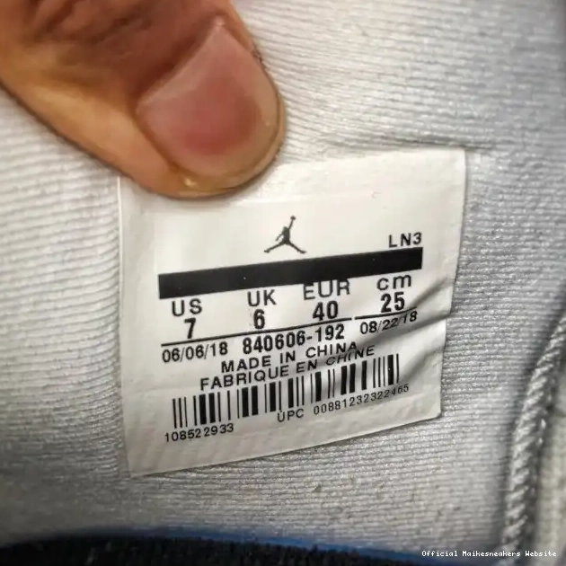 Official Maikesneakers 4 White Air 840606-192 OG Jordan (nike) Cement 0327